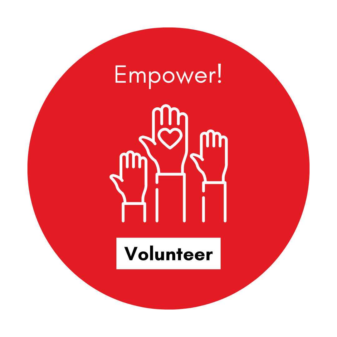 Empower! Click here to volunteer at Bottomless Closet