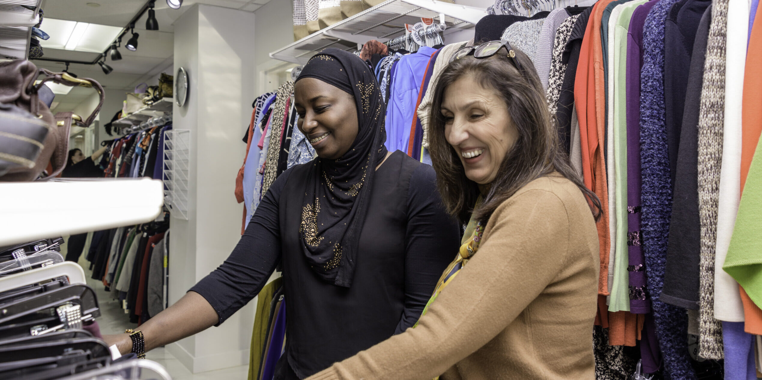 The Genieve Shelter relocates clothing closet to better serve its